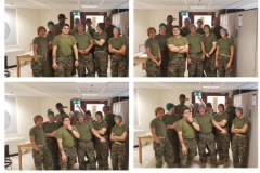 Collage of photos received