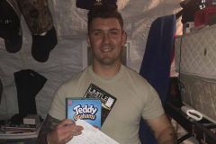 Military member photo with requested items